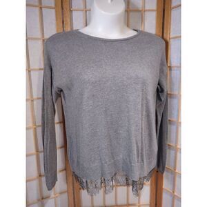 Lane Bryant 14/16 Lace Trim Sweater